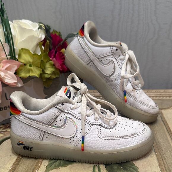 Nike Other - Nike Air Force One PS Be True Low Sneakers Child’s Sz 12C